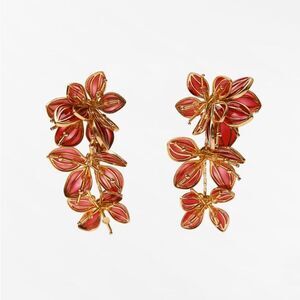 ZARA FLORAL EARRINGS